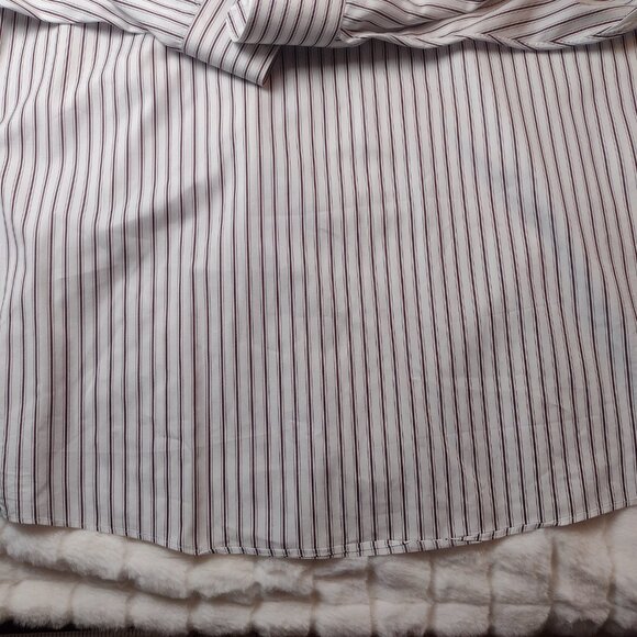 Brooks Brothers Thomas Mason Regent Fit Men's XL 17.5/34 Button Up Long Sleeve - Picture 9 of 14